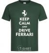 Men's T-Shirt Drive Ferrari bottle-green фото