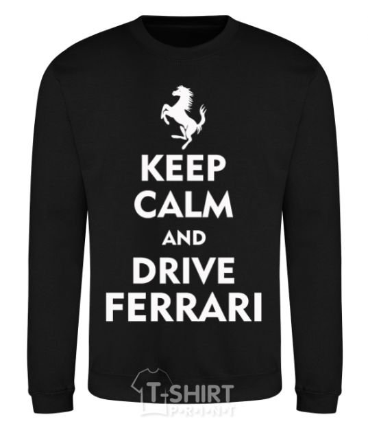 Свитшот Drive Ferrari Черный фото
