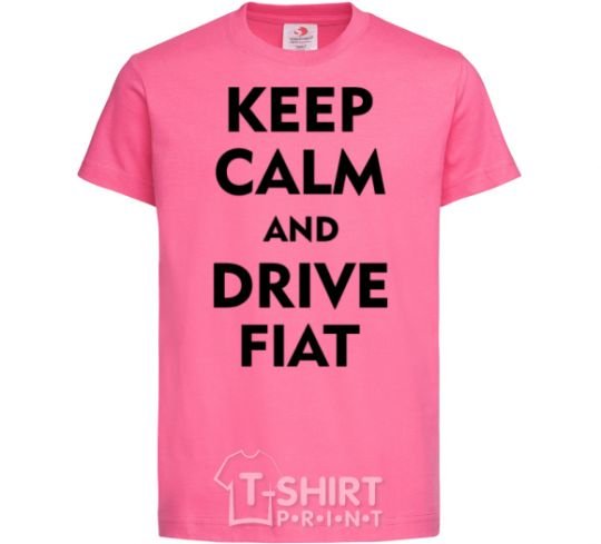 Kids T-shirt Drive Fiat heliconia фото