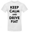 Men's T-Shirt Drive Fiat White фото