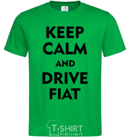 Men's T-Shirt Drive Fiat kelly-green фото