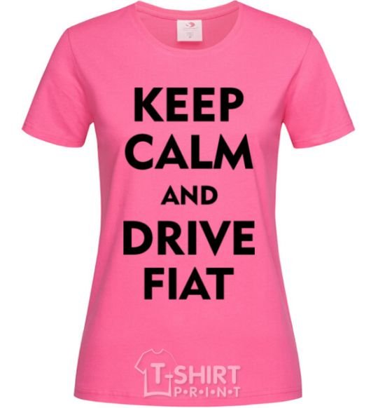 Women's T-shirt Drive Fiat heliconia фото