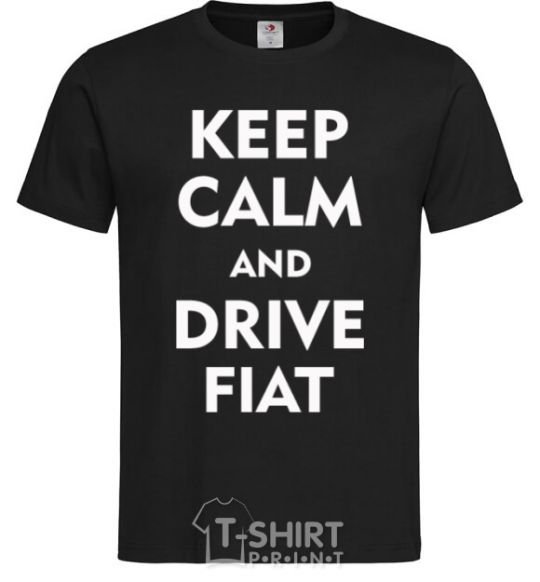 Men's T-Shirt Drive Fiat black фото