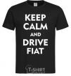 Мужская футболка Drive Fiat Черный фото