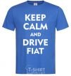 Men's T-Shirt Drive Fiat royal-blue фото