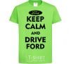 Kids T-shirt Drive Ford orchid-green фото