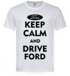 Men's T-Shirt Drive Ford White фото