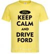 Men's T-Shirt Drive Ford cornsilk фото