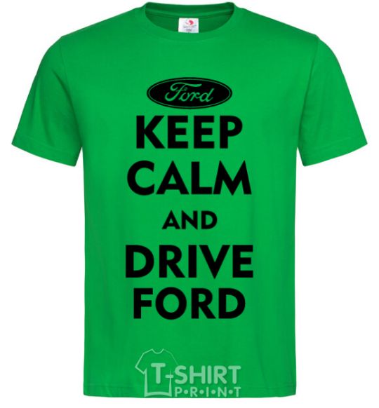 Men's T-Shirt Drive Ford kelly-green фото