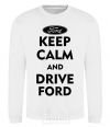 Sweatshirt Drive Ford White фото