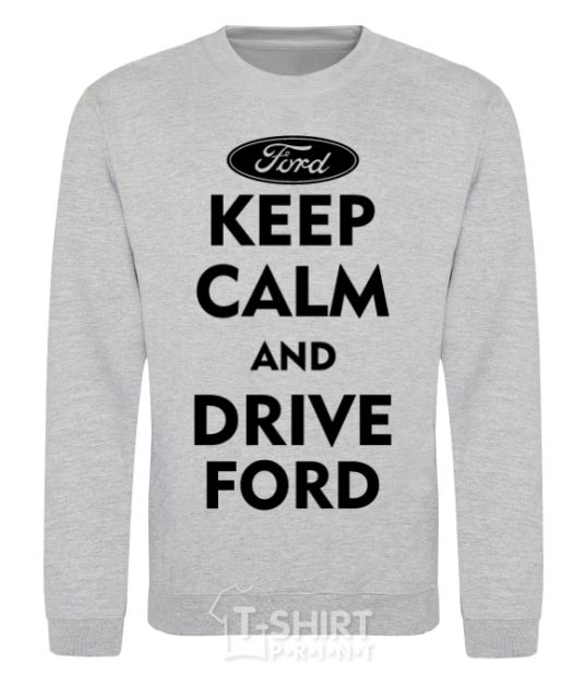 Sweatshirt Drive Ford sport-grey фото