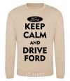 Sweatshirt Drive Ford sand фото