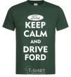 Men's T-Shirt Drive Ford bottle-green фото