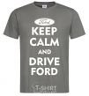 Men's T-Shirt Drive Ford dark-grey фото