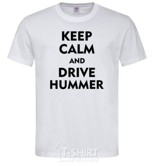Мужская футболка Drive Hummer Белый фото