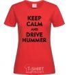 Женская футболка Drive Hummer Красный фото