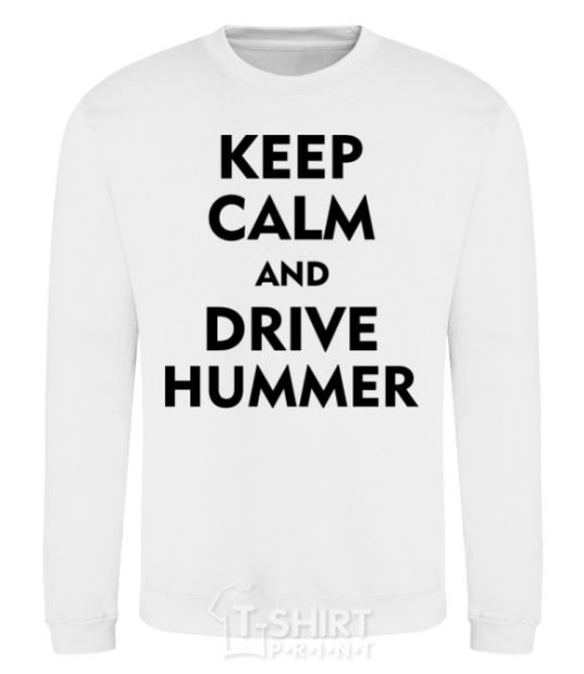 Sweatshirt Drive Hummer White фото