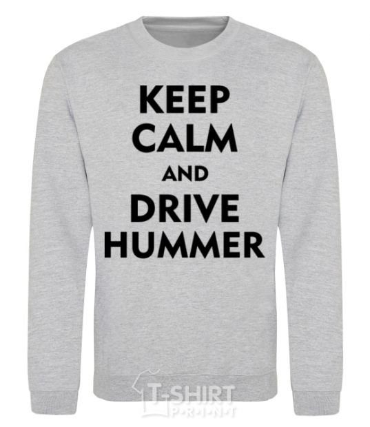 Sweatshirt Drive Hummer sport-grey фото