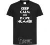 Kids T-shirt Drive Hummer black фото