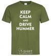 Мужская футболка Drive Hummer Оливковый фото