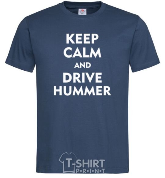 Мужская футболка Drive Hummer Темно-синий фото