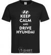 Men's T-Shirt Love Hyundai black фото