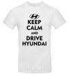 Men's T-Shirt Drive Hyundai White фото