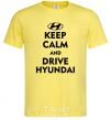 Мужская футболка Drive Hyundai Лимонный фото