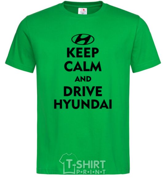 Men's T-Shirt Drive Hyundai kelly-green фото