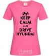Женская футболка Drive Hyundai Ярко-розовый фото
