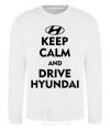 Sweatshirt Drive Hyundai White фото