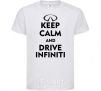 Детская футболка Drive Infiniti Белый фото
