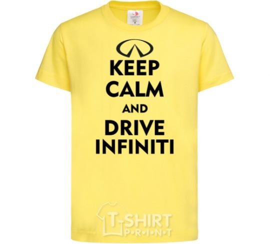 Детская футболка Drive Infiniti Лимонный фото