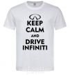 Men's T-Shirt Drive Infiniti White фото