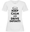 Women's T-shirt Drive Infiniti White фото