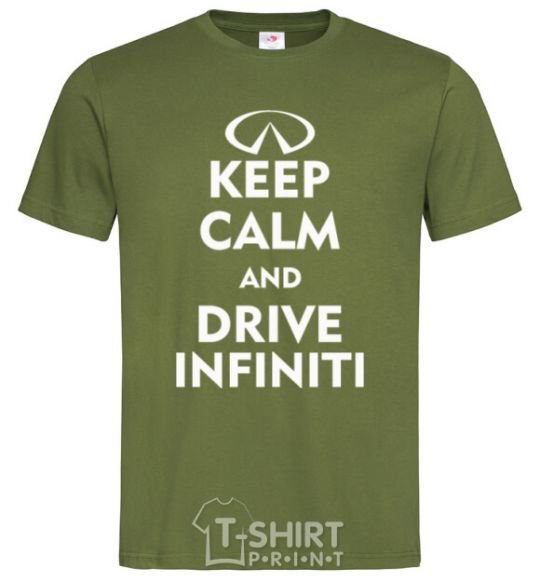 Men's T-Shirt Drive Infiniti millennial-khaki фото