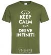 Men's T-Shirt Drive Infiniti millennial-khaki фото