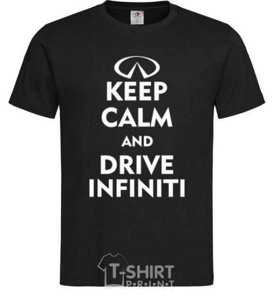 Men's T-Shirt Drive Infiniti black фото