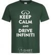 Men's T-Shirt Drive Infiniti bottle-green фото