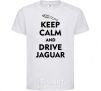 Kids T-shirt Drive Jaguar White фото