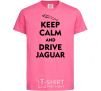Детская футболка Drive Jaguar Ярко-розовый фото