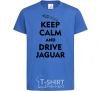 Kids T-shirt Drive Jaguar royal-blue фото