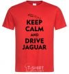 Мужская футболка Drive Jaguar Красный фото