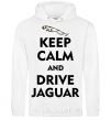 Men`s hoodie Drive Jaguar White фото