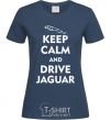 Women's T-shirt Drive Jaguar navy-blue фото
