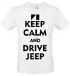 Men's T-Shirt Drive Jeep White фото