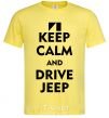 Men's T-Shirt Drive Jeep cornsilk фото