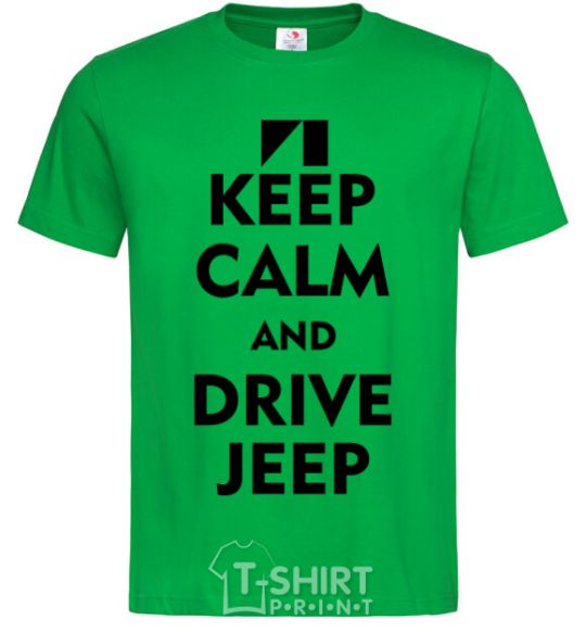 Men's T-Shirt Drive Jeep kelly-green фото