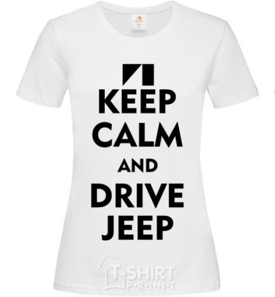 Женская футболка Drive Jeep Белый фото