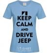 Женская футболка Drive Jeep Голубой фото